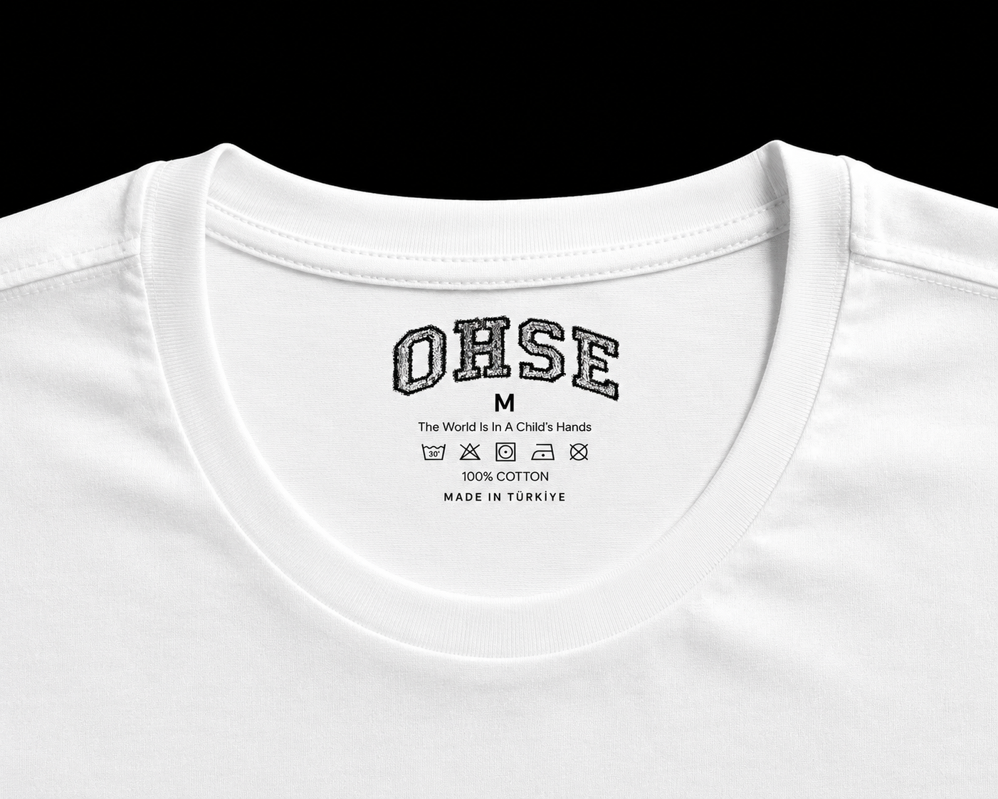 OHSE SLIM-FIT T-SHIRT WHITE 3-PACK