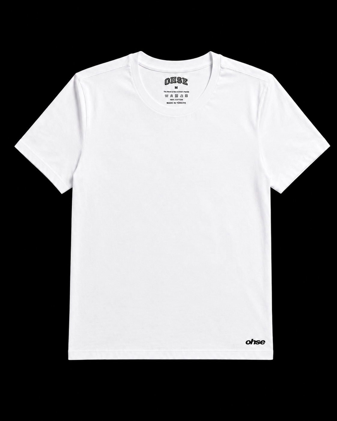OHSE SLIM-FIT T-SHIRT WHITE